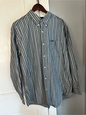 Chaps Men's Button-Down Stripe Shirt